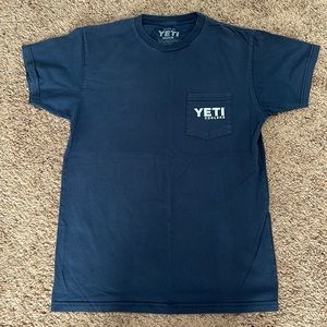 Blue yeti t-shirt
